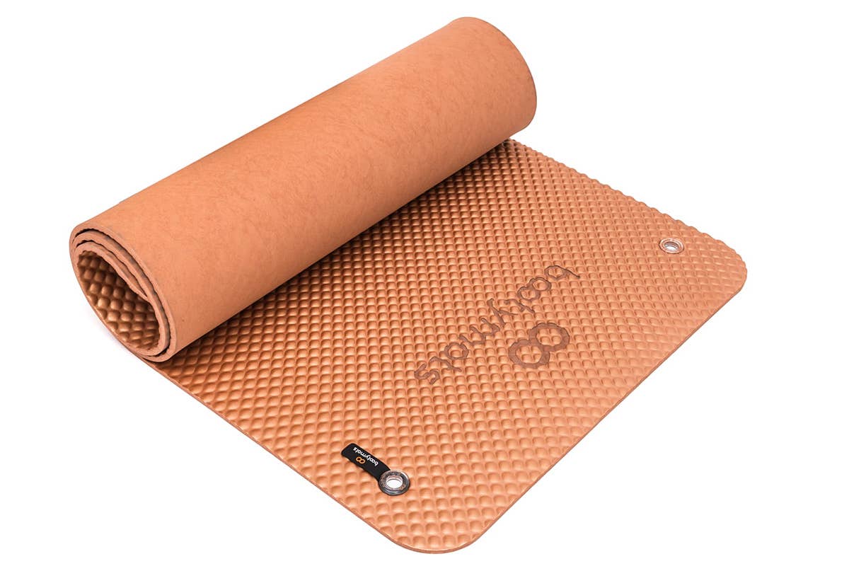 Bootymats - Wholesale Yoga Mat - Large size padded pilates mat.BRONZE2