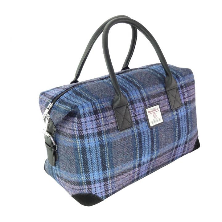 Dublin Gift Company - Vente Sac de voyage – unisexe - Sac de voyage tartan Harris Tweed écossais10
