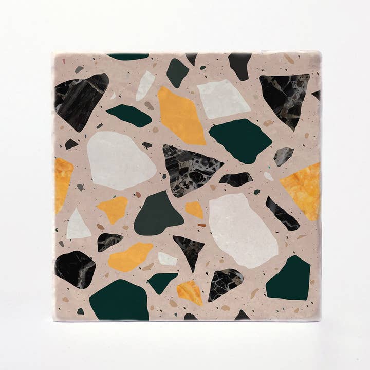 Versatile Coasters Canada - Wholesale Coasters - Due Terazzo Coasters2