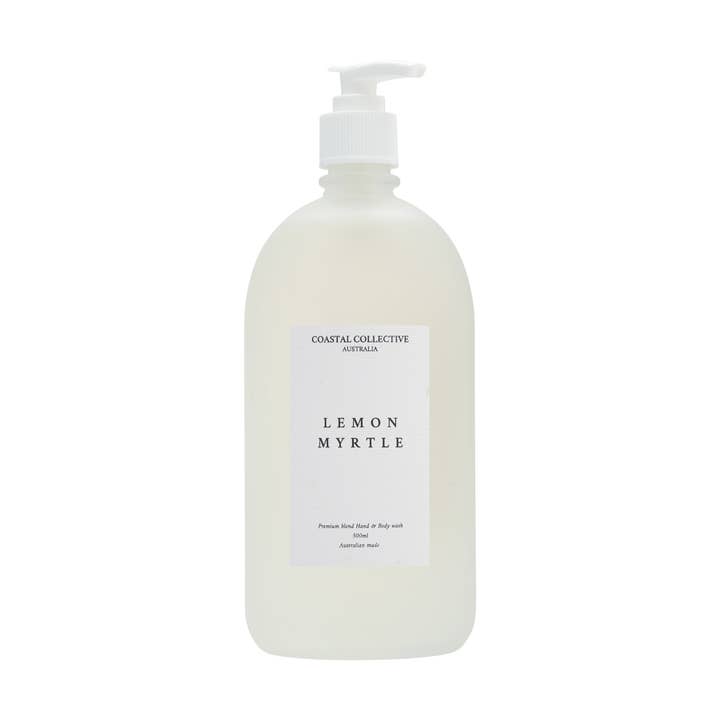 Coastal Collective Australia - Wholesale Hand Soap/Wash - 500ML HAND BODY WASH - LEMON MYRTLE0