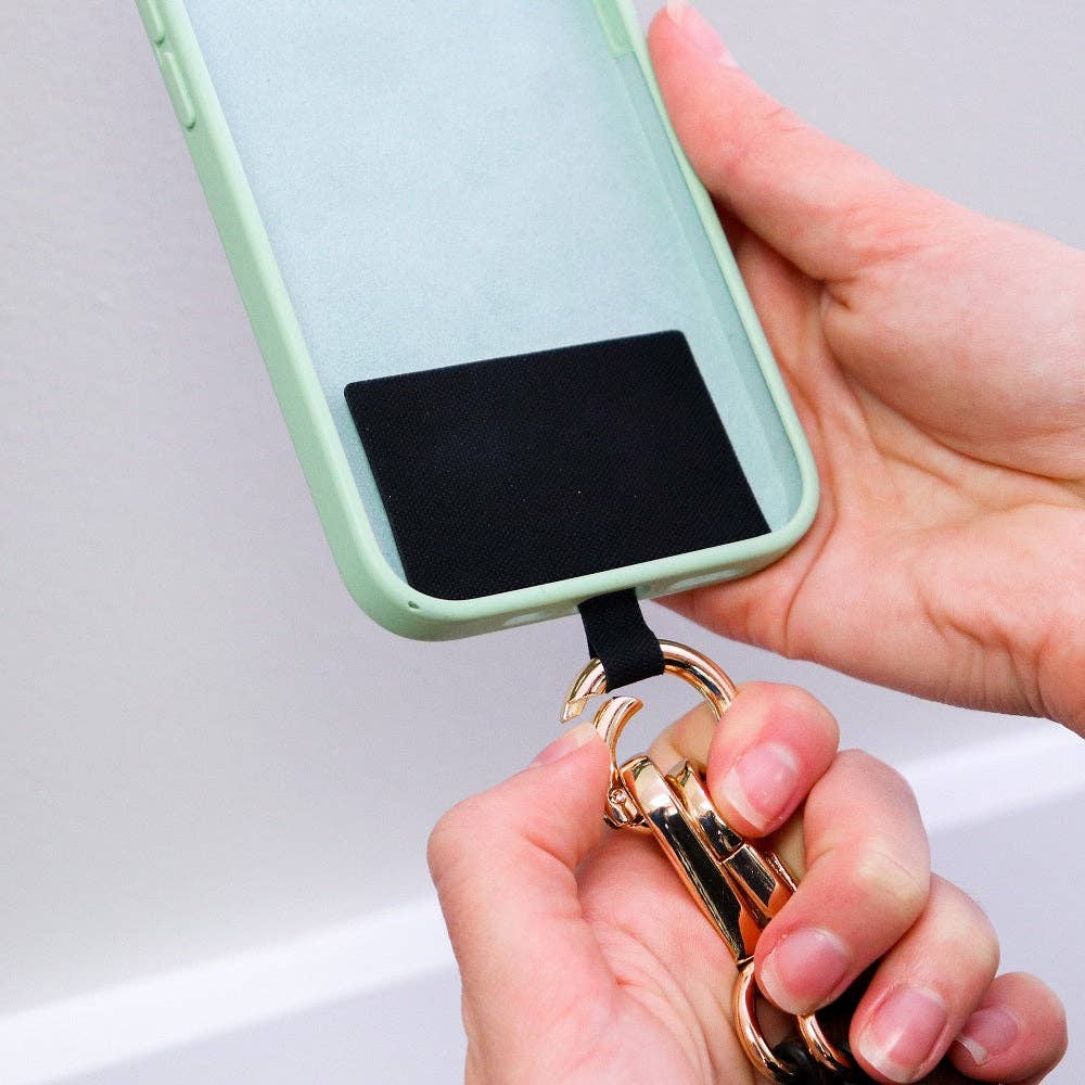 Save The Girls - Wholesale Phonecase Strap - Clip & Go Strap w/Pouch Chevron/Diamond Collection5