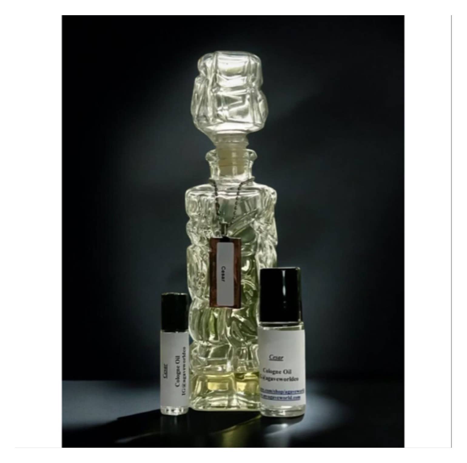Agave World - Wholesale Roll-On Fragrance - Cesar Cologne Oil/ Body Oil/ Roll- On Glass Bottle
