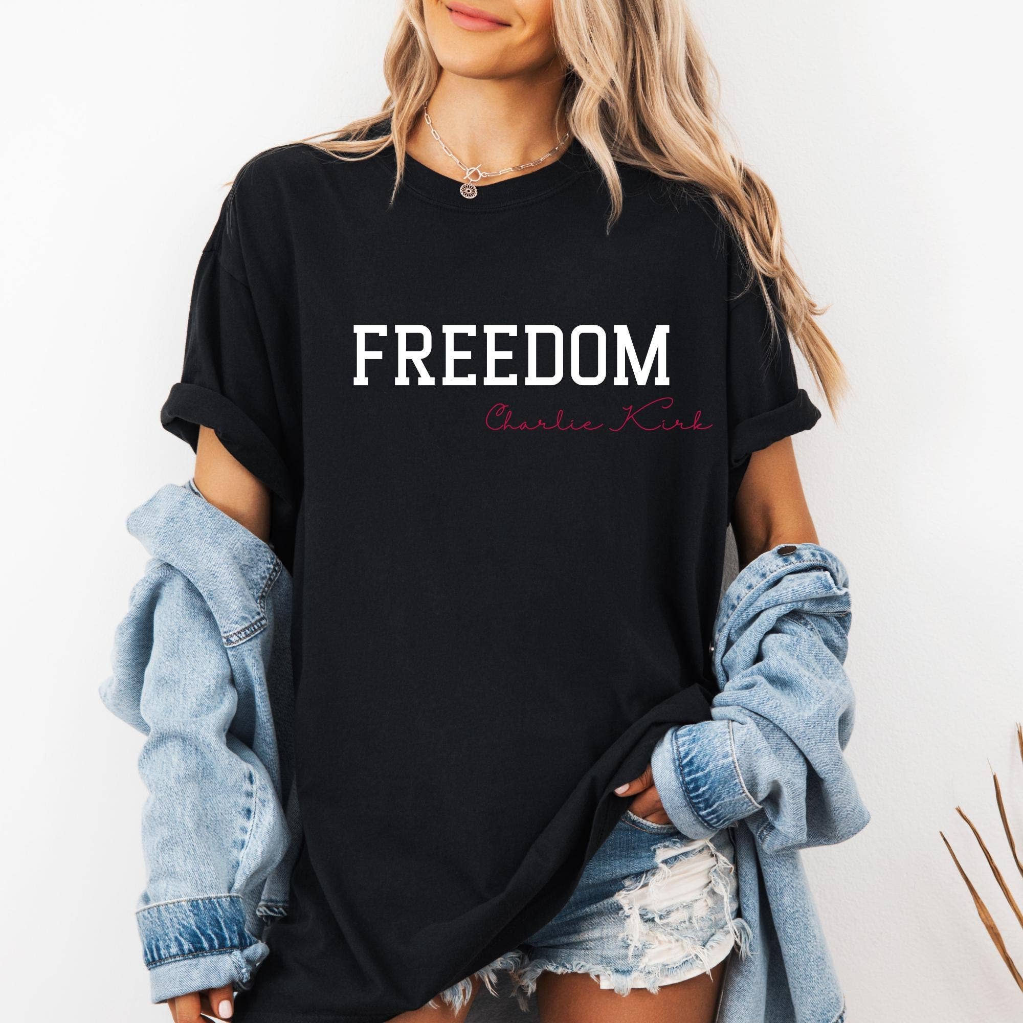 ClevorFit - Wholesale T-Shirt (Graphic) - Unisex - Comfort Colors Freedom Shirt, Freedom Women Sweatshirt,1