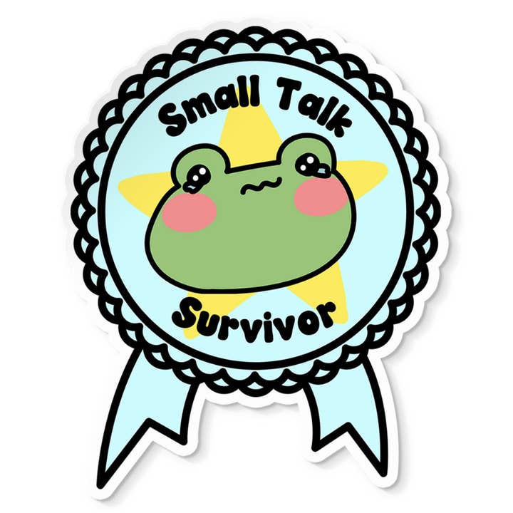 Aura State - Wholesale Sticker - Small Talk Survivor Sticker