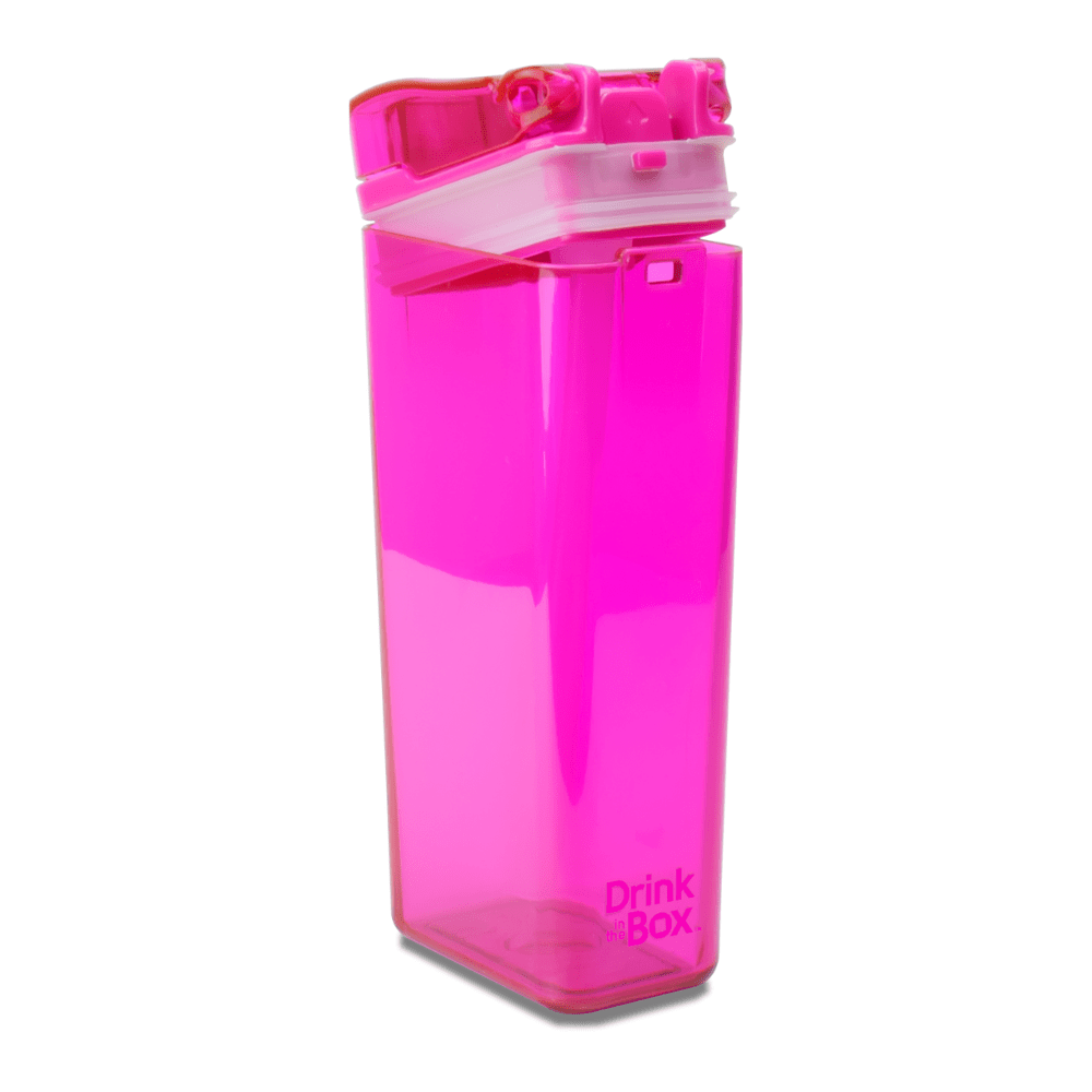 Mini Hippo – Engroshandel Vandflaske – Precidio Drikkeflaske i Boks Stor - 350 ml volumen - Pink3