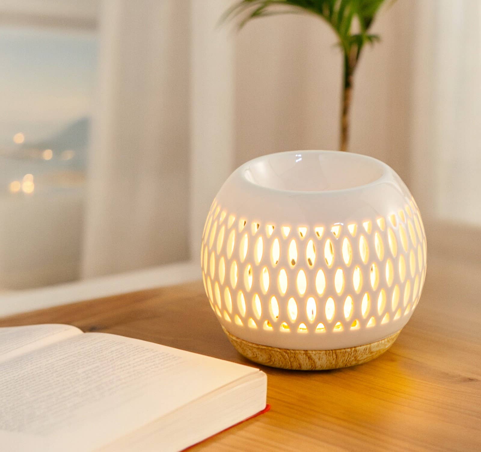 Zen'Arôme - Wholesale Oil Warmer - Scented burner, ceramic lattice scented wax melt4