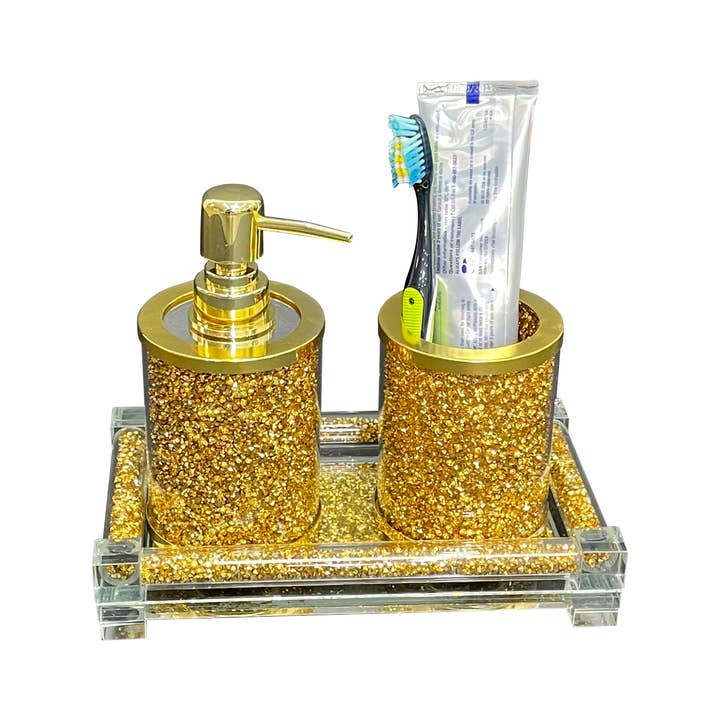 Ensemble de salle de bain trois pièces Ambrose Exquis pour la vente par Amazing Rugs