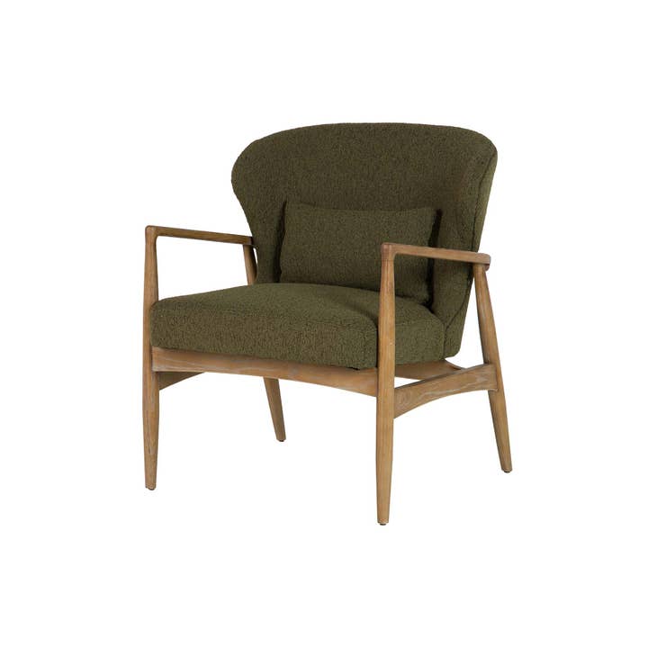 Holzsessel Frisches Grün 71x73x74 cm für den Großhandel von Ethan Chloe - GARPE GROUP - GARCIA PÉREZ Y CÍA S.L.