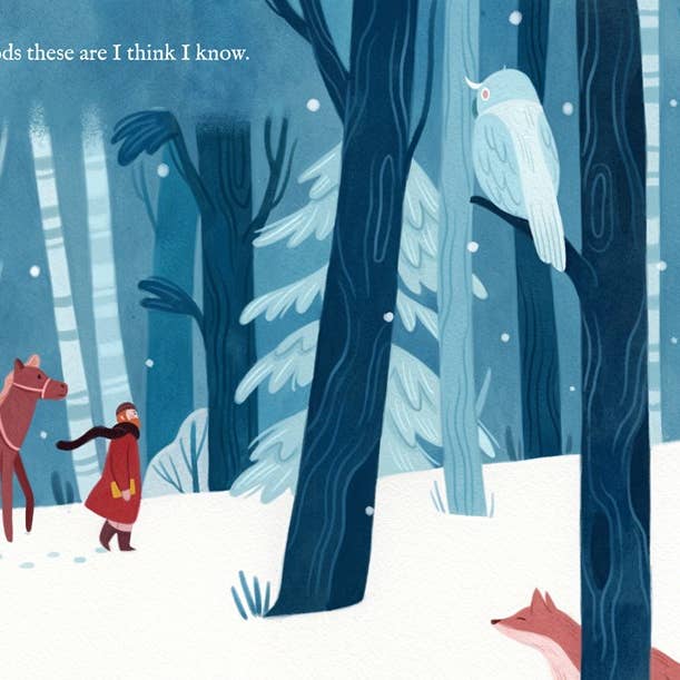 Familius, LLC - Wholesale Preschool Book (3-5) - Stopping By Woods on a Snowy Evening1