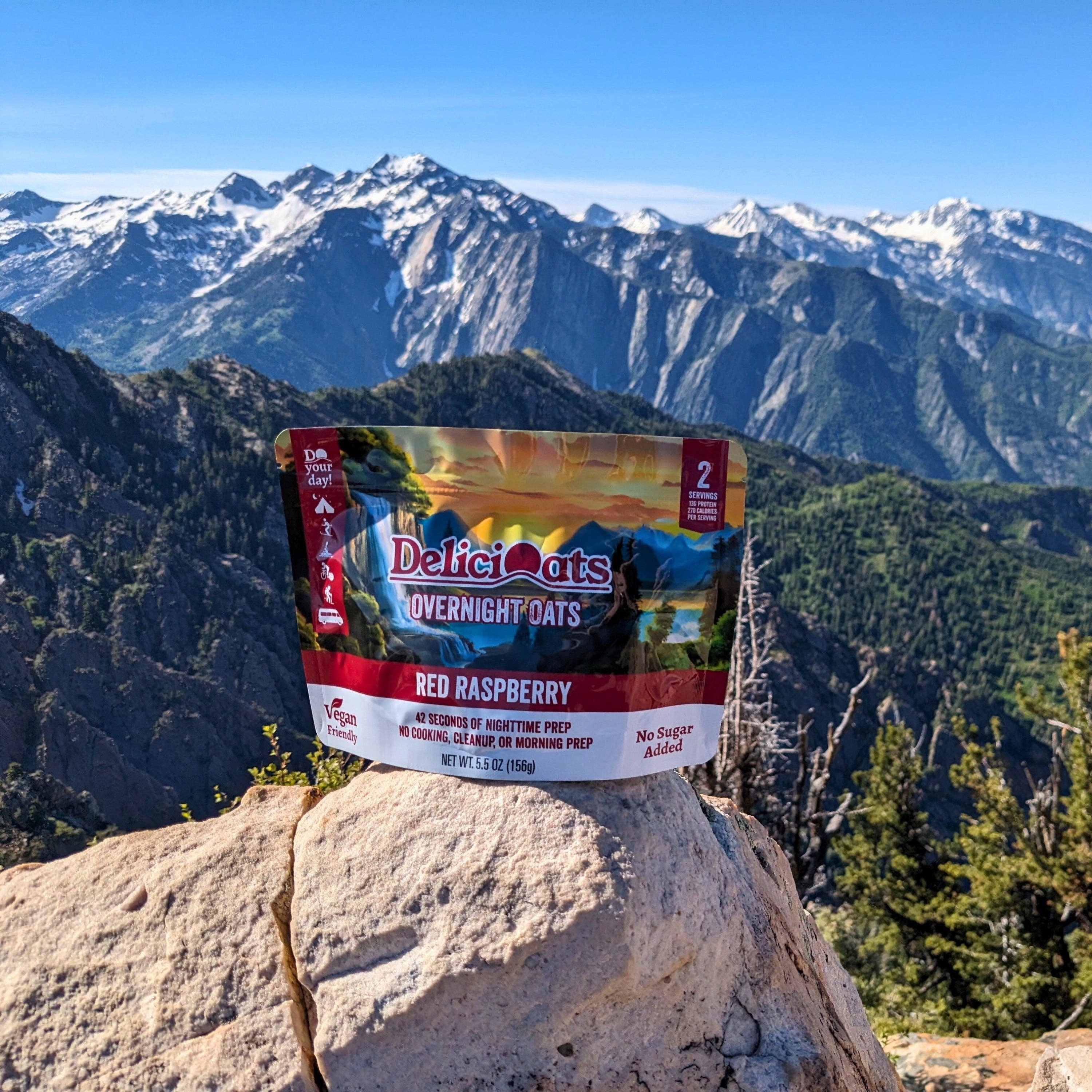 DeliciOats - Vente Avoine - DeliciOats Overnight Oats à la framboise rouge8