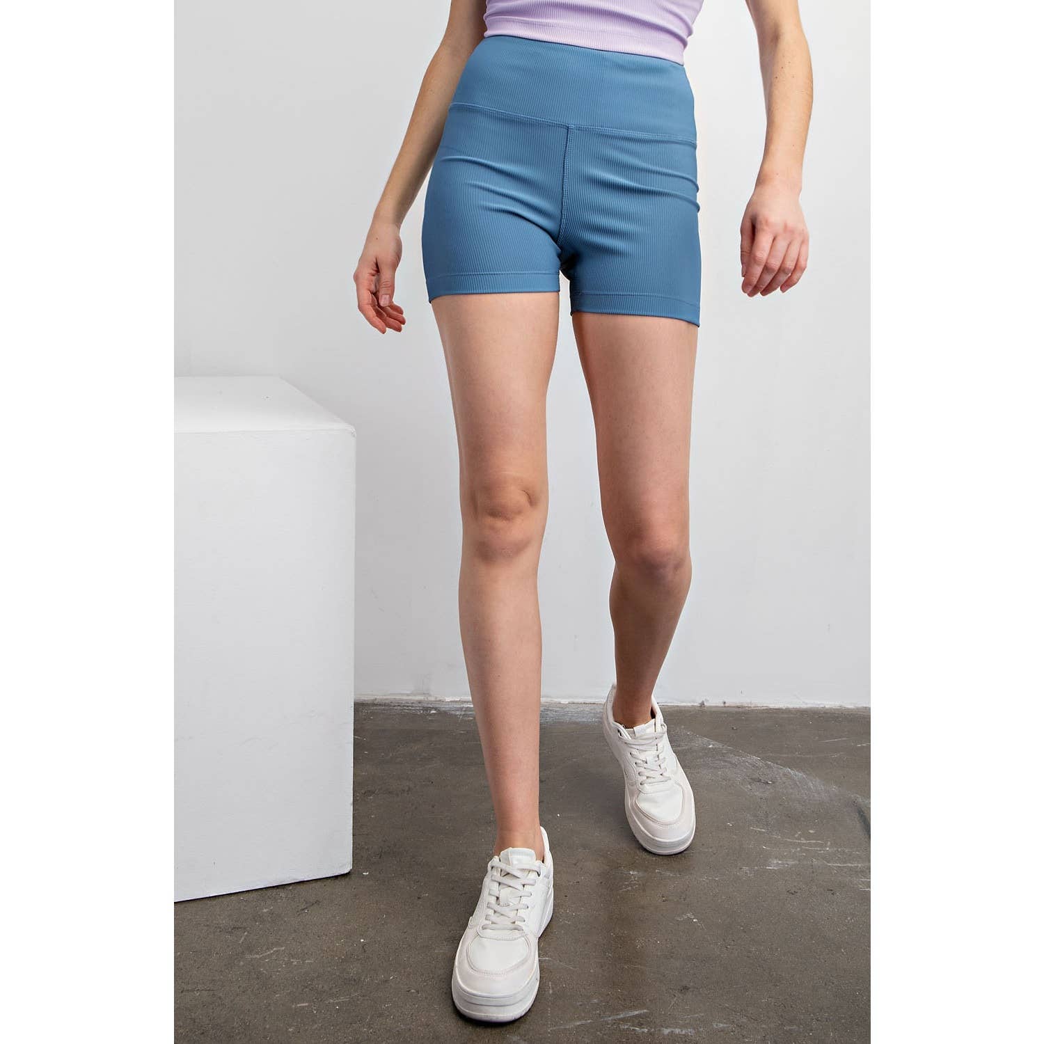 Rae Mode - Wholesale Athletic Shorts - Women's - NYLON RIB BIKER PANT WITH SIDE POCKETS8