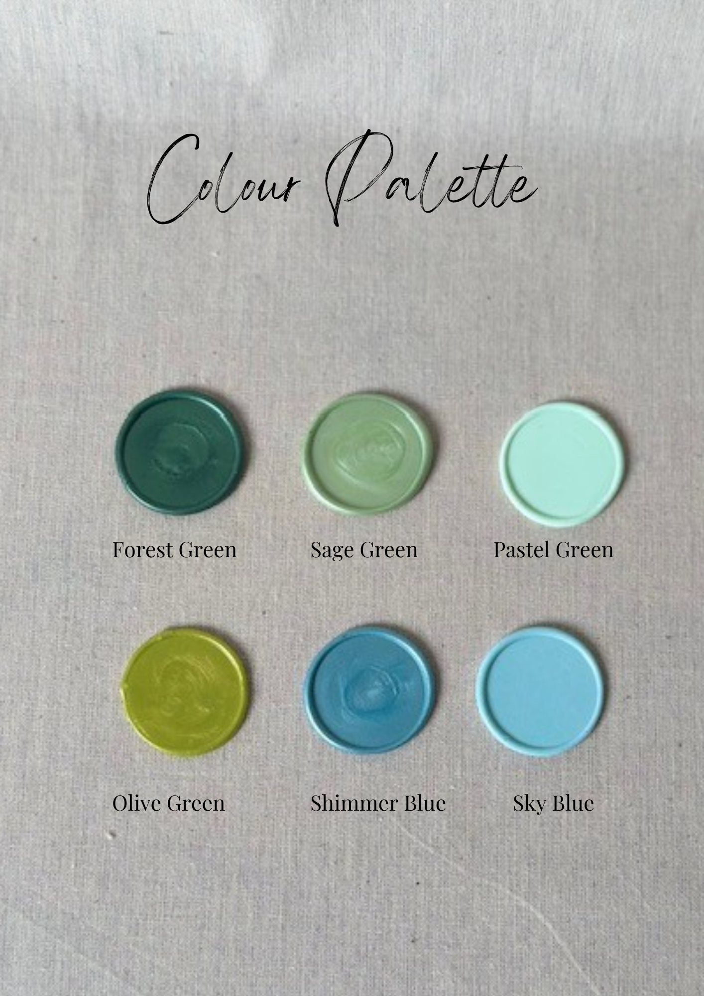 Amberleigh Home Crafts - Wholesale Sealing Wax - Heart Wax Seal Set - pack of 9 seals3