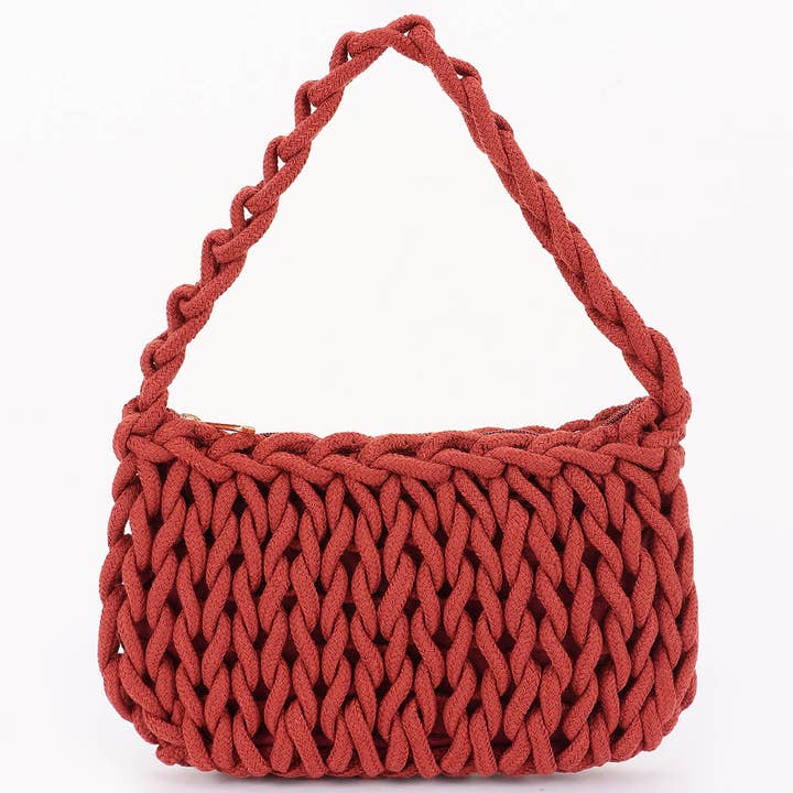 3AM BY H&D ACCESSORIES - Wholesale Shoulder Bag - Women's - Cotton Braided Hobo Bag2