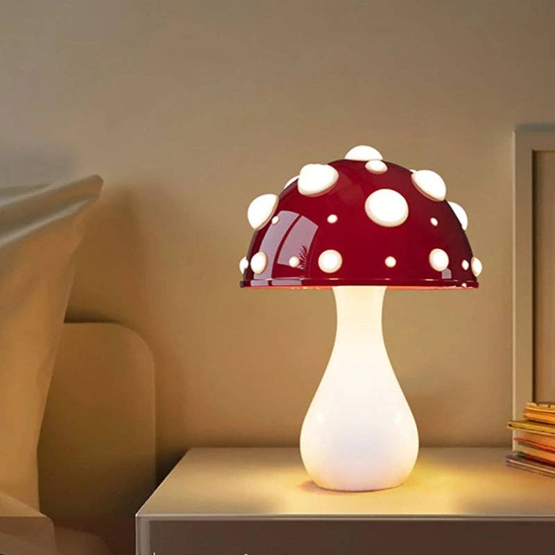 Kiyo Home - Wholesale Accent/Desk Lamp - Mushroom Lamp | Novelty Table Lamp | Mushroom Night Light15