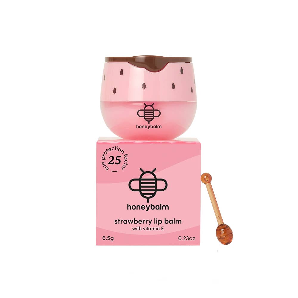 Honeybalm - Wholesale Lip Balm - Honeybalm Strawberry SPF