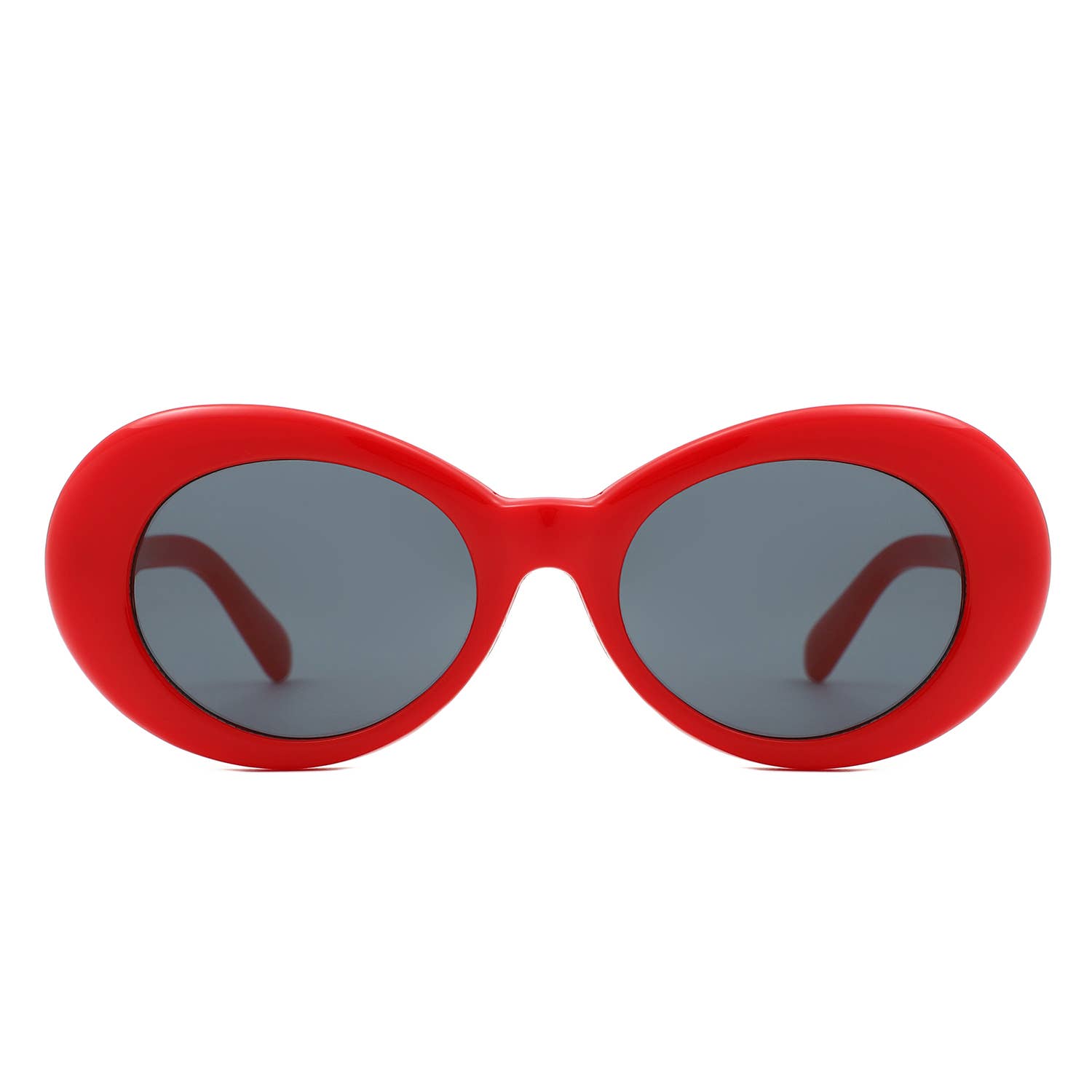 Cramilo Eyewear - Wholesale Sunglasses - Women's - Retro Clout Oval Fashion Goggles Irregular Sunglasses7