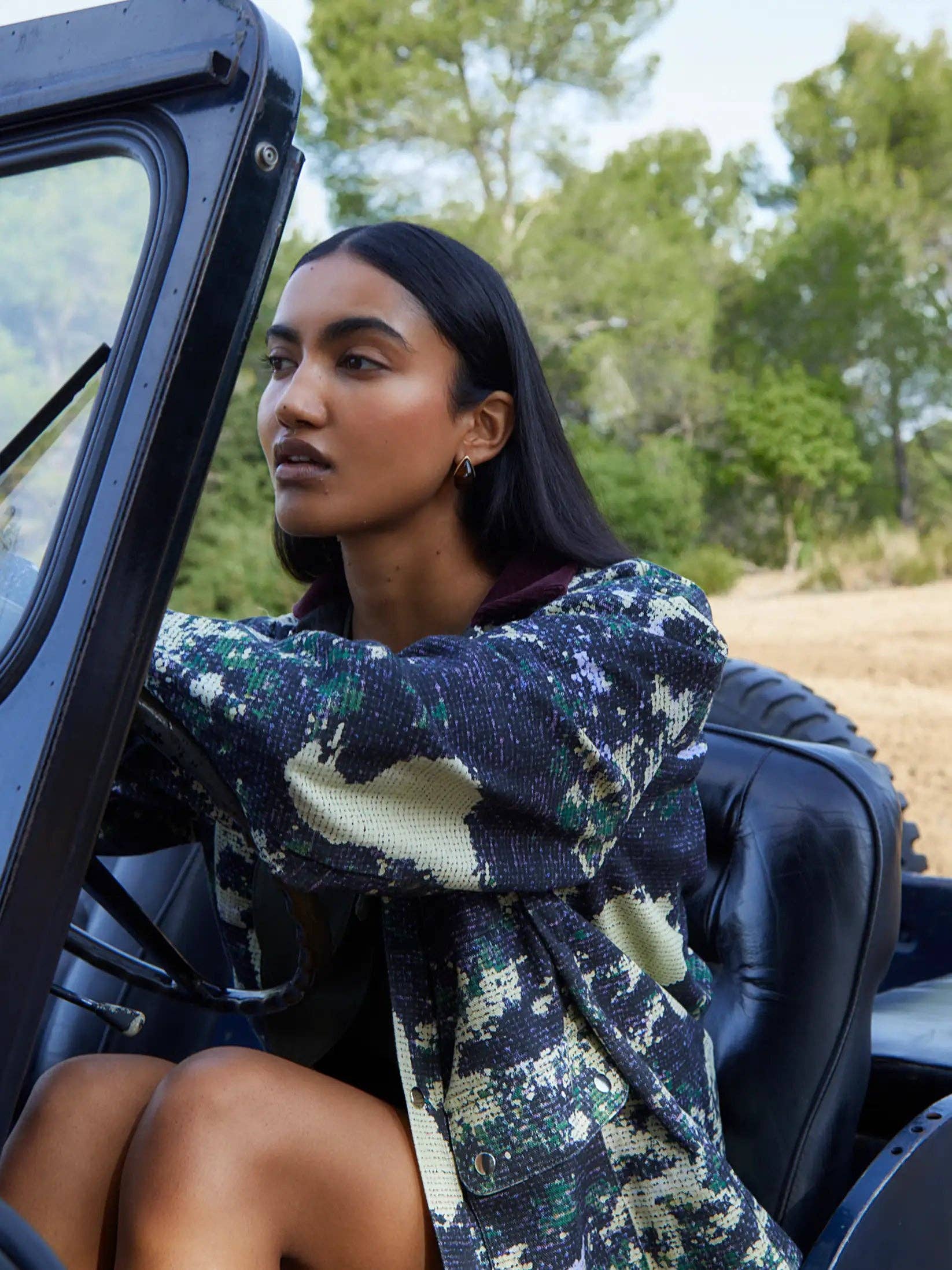 CARMEN SAYS - Wholesale Jacket - Women's - Chaqueta con estampado de pájaros Carolina7