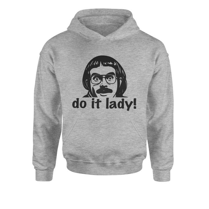 Do It Lady Viral Chit Meme Youth-Sized Hoodie for wholesale by Expression Tees