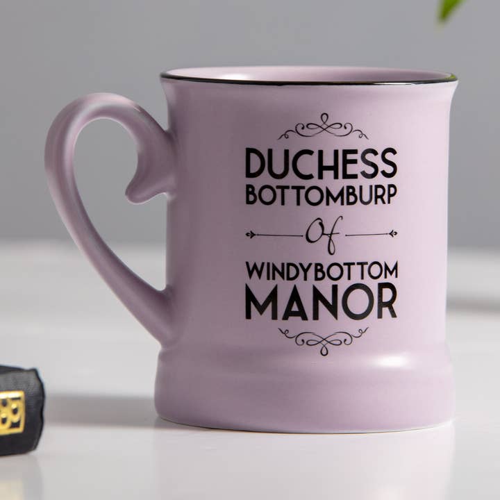 Duchess Bottomburp' Victoriana Mug - Women's Gifts for wholesale by Boxer Gifts