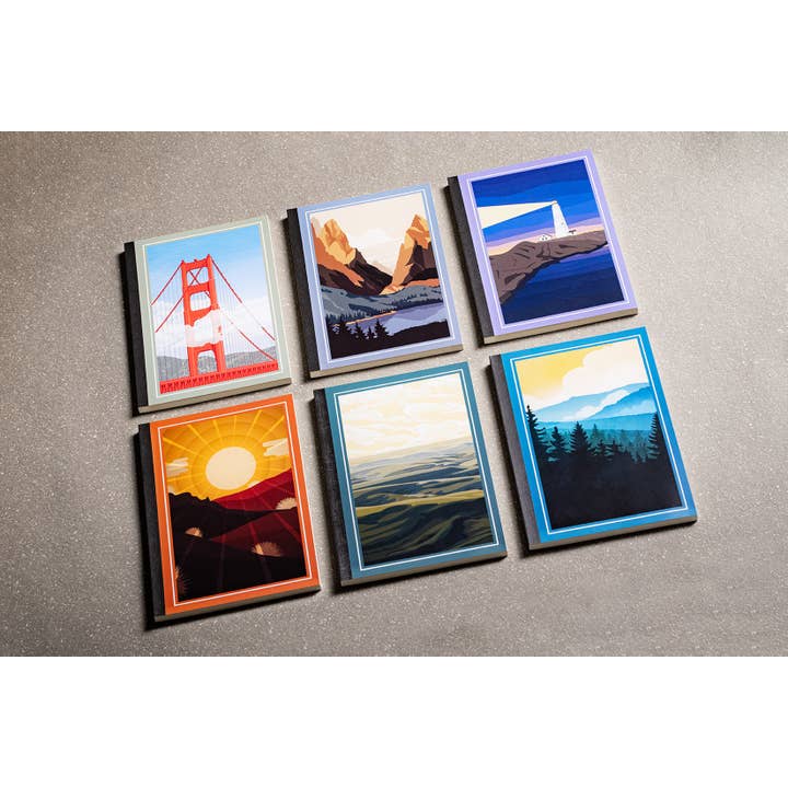 ProFolio - Wholesale Notebook - ProFolio Oasis Notebook National Parks - A5