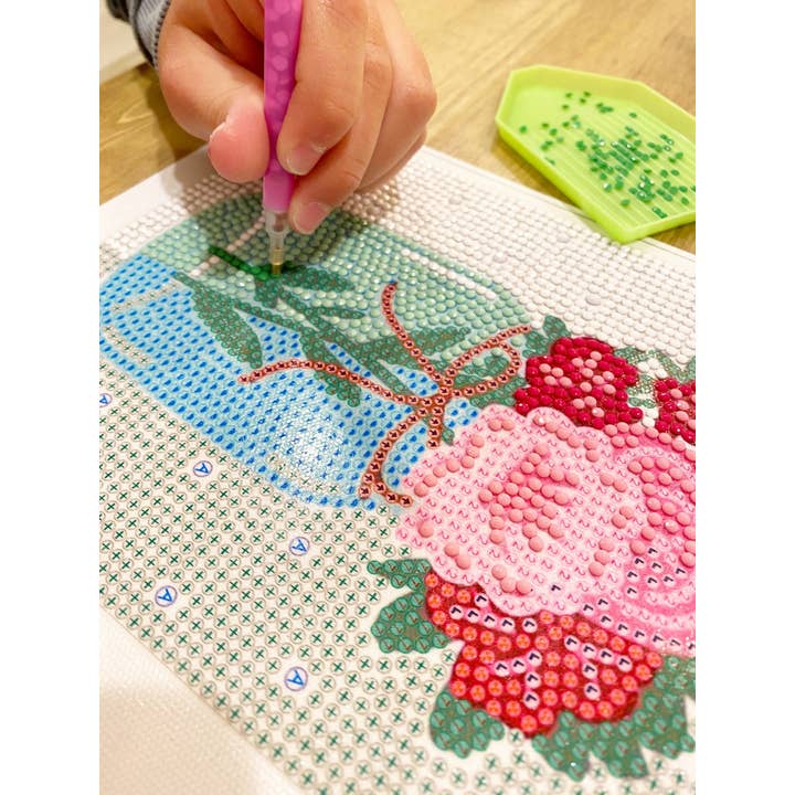 Addison Lane Designs Inc. - Vente Kit de bricolage - Kit d'art en forme de diamant Mason Jar