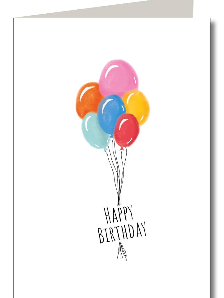 bunte Ballons Klapp für den Großhandel von KEITCARDS