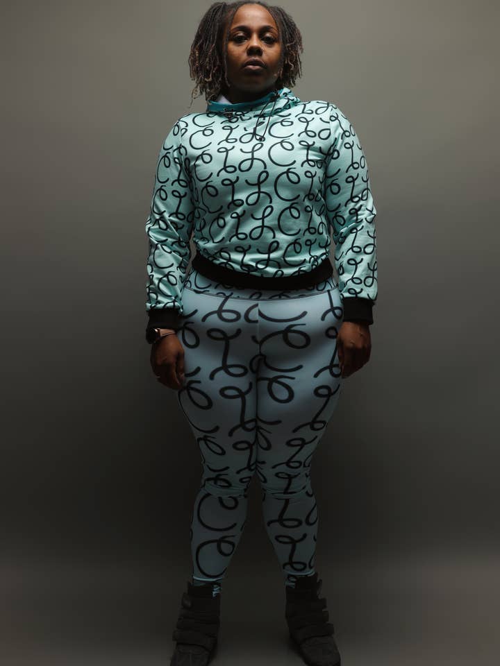 Scripted SINZ Women's Top Neck Pullover Hoodie for wholesale by Imperial Legacy Clothing