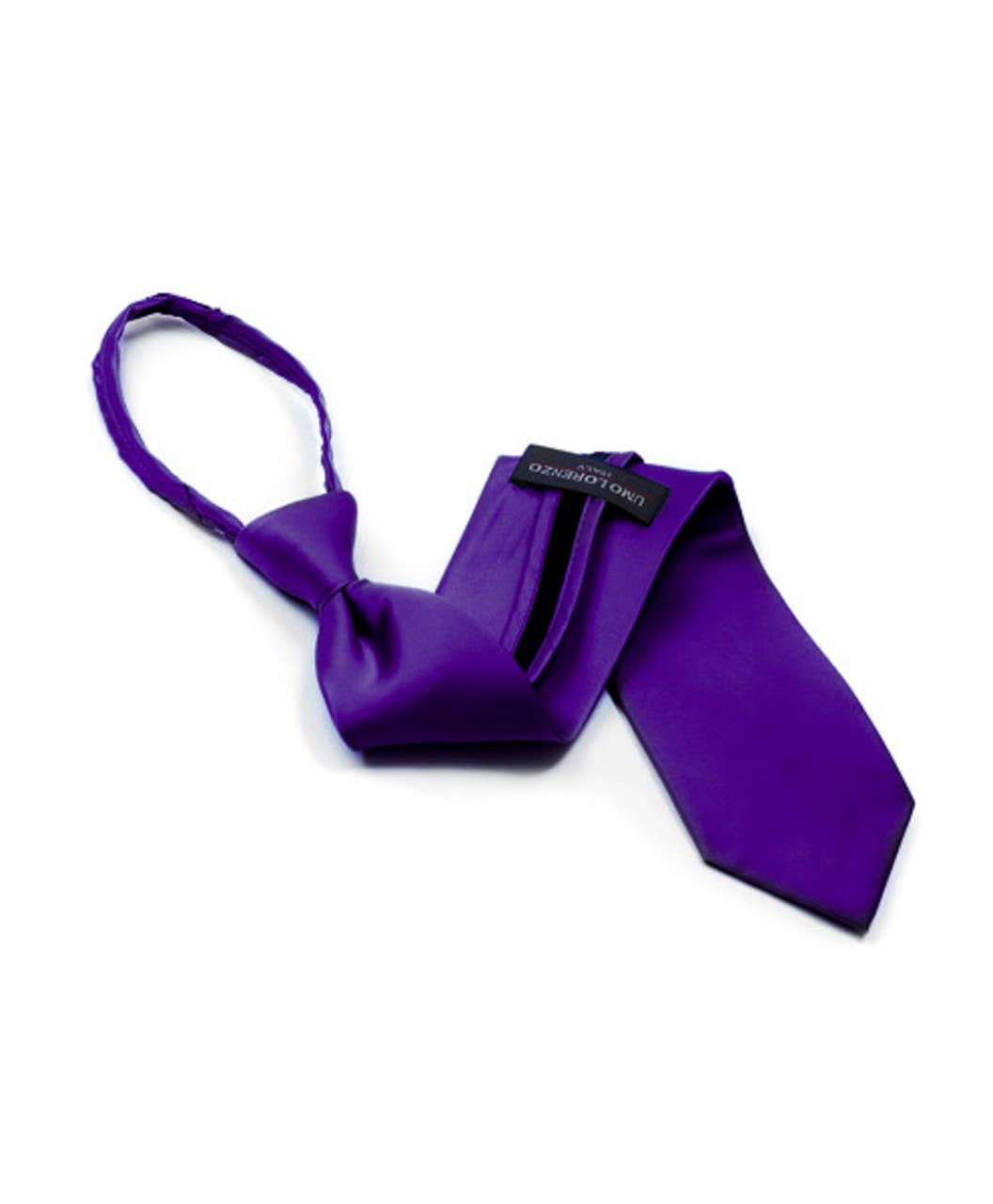 Selini New York - Wholesale Necktie - Men's - Poly Solid Zipper Tie39