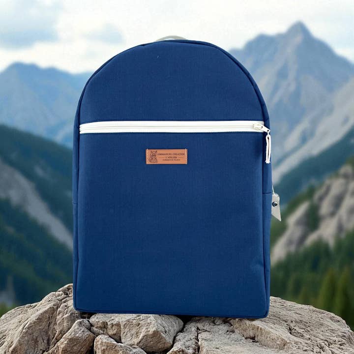 Emmanuel Création - Wholesale Cooler/Cooler Bag - Insulated backpack, "Brooklyn" navy4