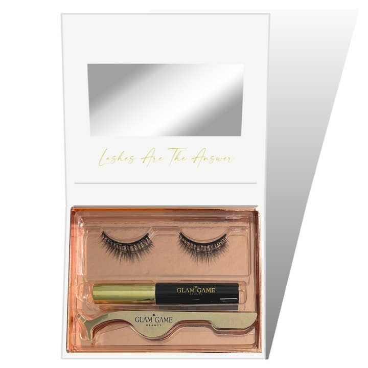 MICRO LASH Natural Magnetic Lash Deluxe Kit for wholesale by Glam Game Beauty