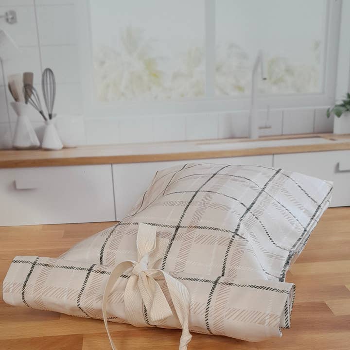 Keetna Farm Goods - Wholesale Food Storage Wrap/Bag - Waterproof lined Bread Bags ~ Reusable & Washable! 2