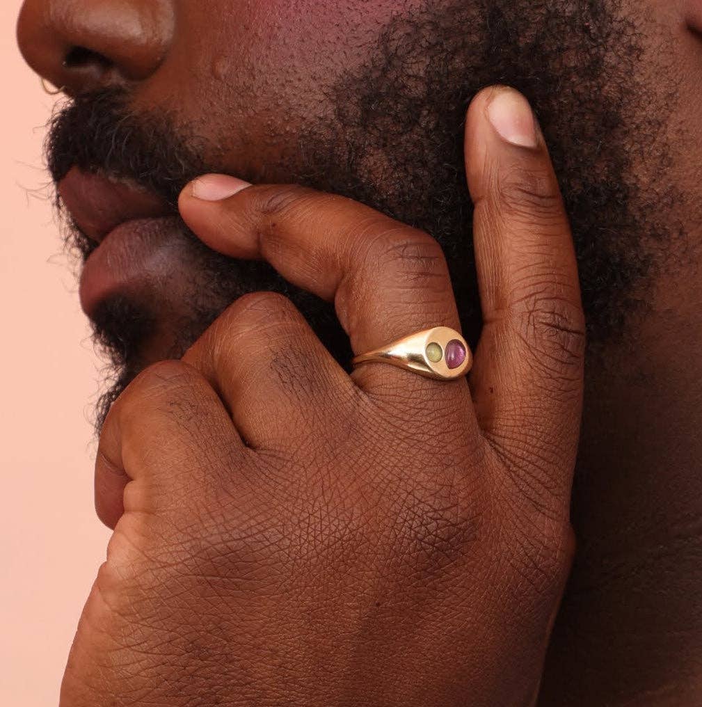 Take Shape Studio - Wholesale Signet Ring - Teardrop Signet10