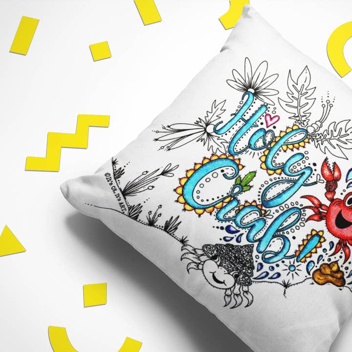 It's OK. It's ART. - Wholesale DIY Craft Kit - Holy Crab East Coast DIY Craft Coloring Kit13