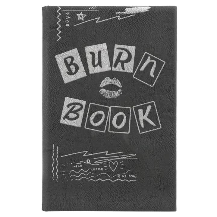 Calm Down Caren - Wholesale Journal/Diary - Burn Book - Mean Girls Leather Journal