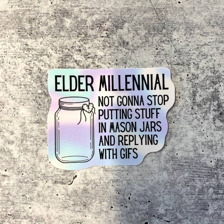 GetBullish - Wholesale Sticker - Elder Millennial Sticker