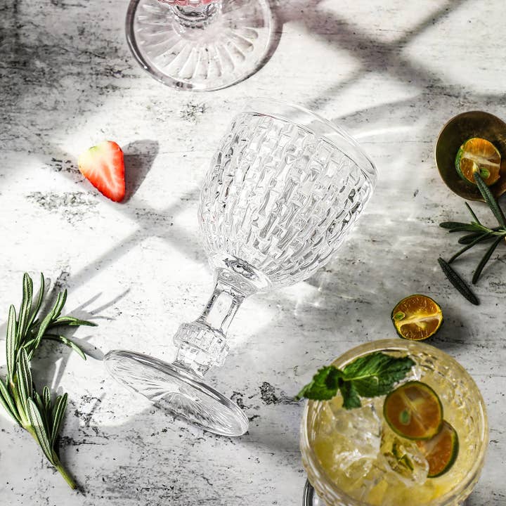 Everest Global - Wholesale Wine Glass - Weave Collection Goblet Glass set of 66