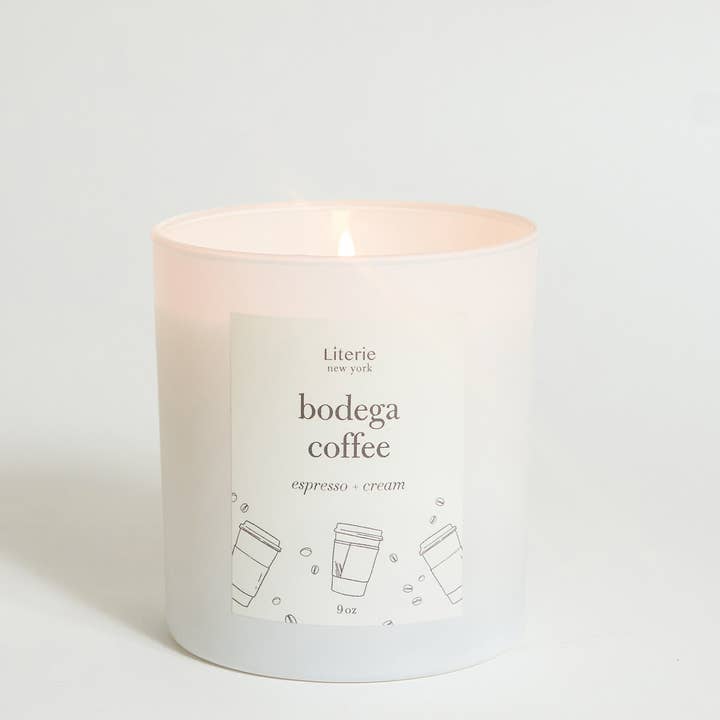 Literie - Wholesale Jar/Filled Candle - Bodega Coffee2