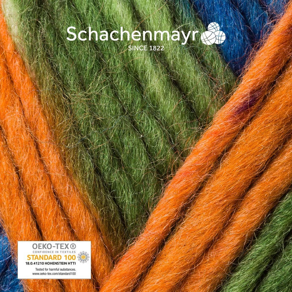 MEZ Crafts Germany - Wholesale Yarn - Schachenmayr felt wool Wash+Filz-It! Multicolor 10X50G27