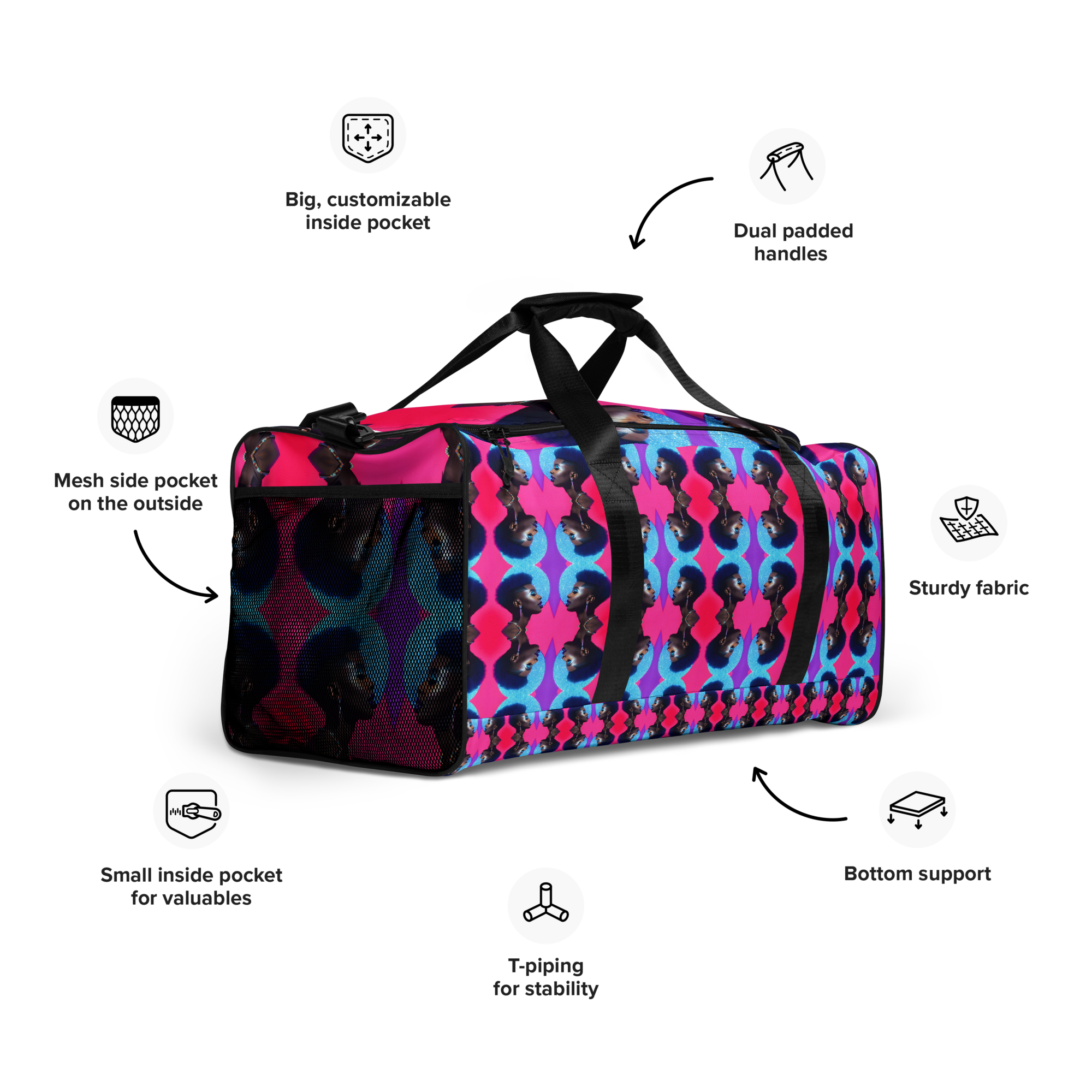 NeuroTekk Co. - Wholesale Weekender Bag - Women's - Beach Bag VIII2