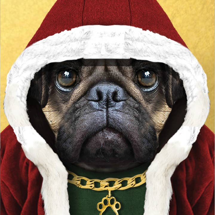 The Retrospect Group Collection – Großhandel Weihnachtskarte – Christmas Pug Weihnachtskarten