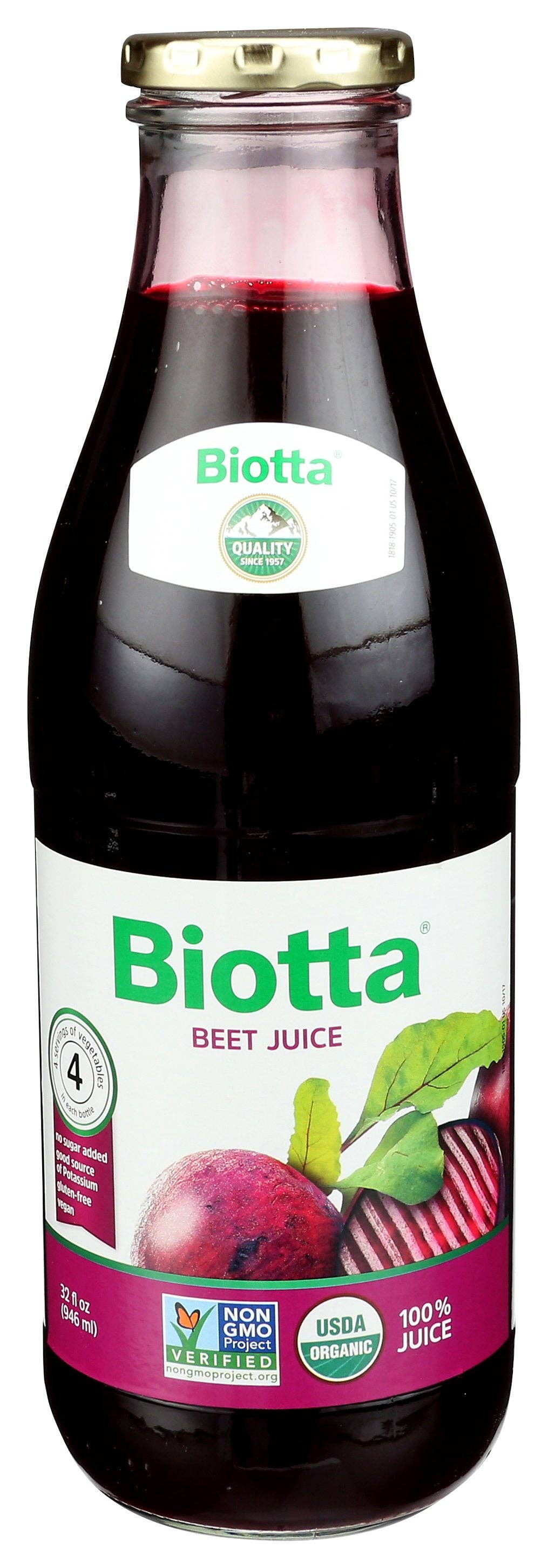 Everyday Supply Co - Wholesale Wellness Juice/Tonic - BIOTTA JUICE BEET - Case of 60