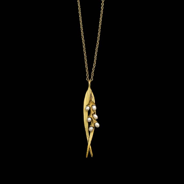 Rice Pendant on Chain - 16" Adj. for wholesale by Michael Michaud