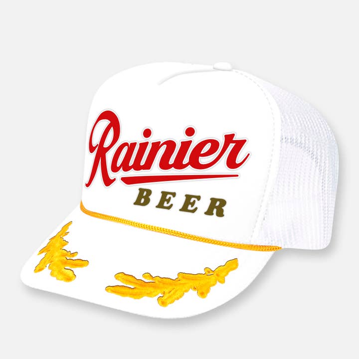 Webig Moto Company - Wholesale Trucker Hat - Unisex - RAINIER BEER HAT1