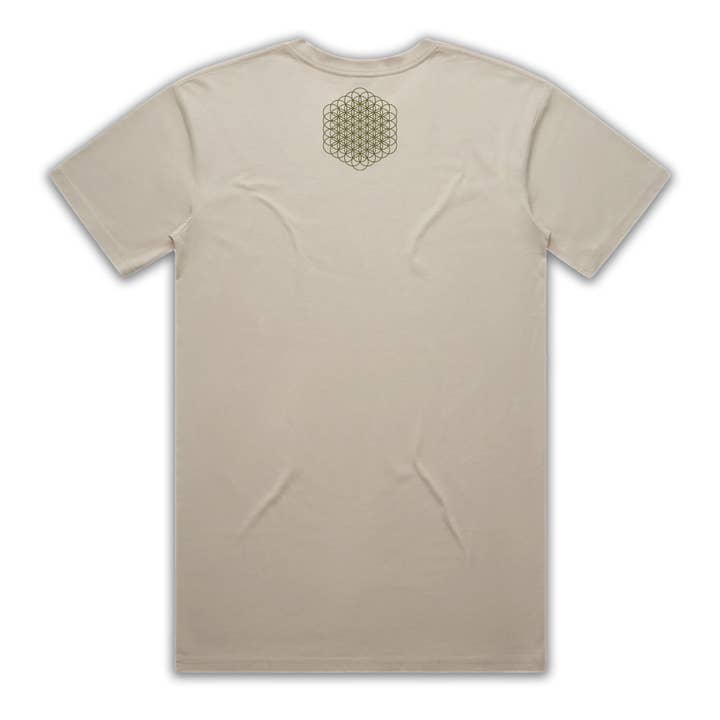 Art of Zig - Wholesale Screen printed t-shirt – unisex - ELECTRIC DODECA Bone T-Shirt2