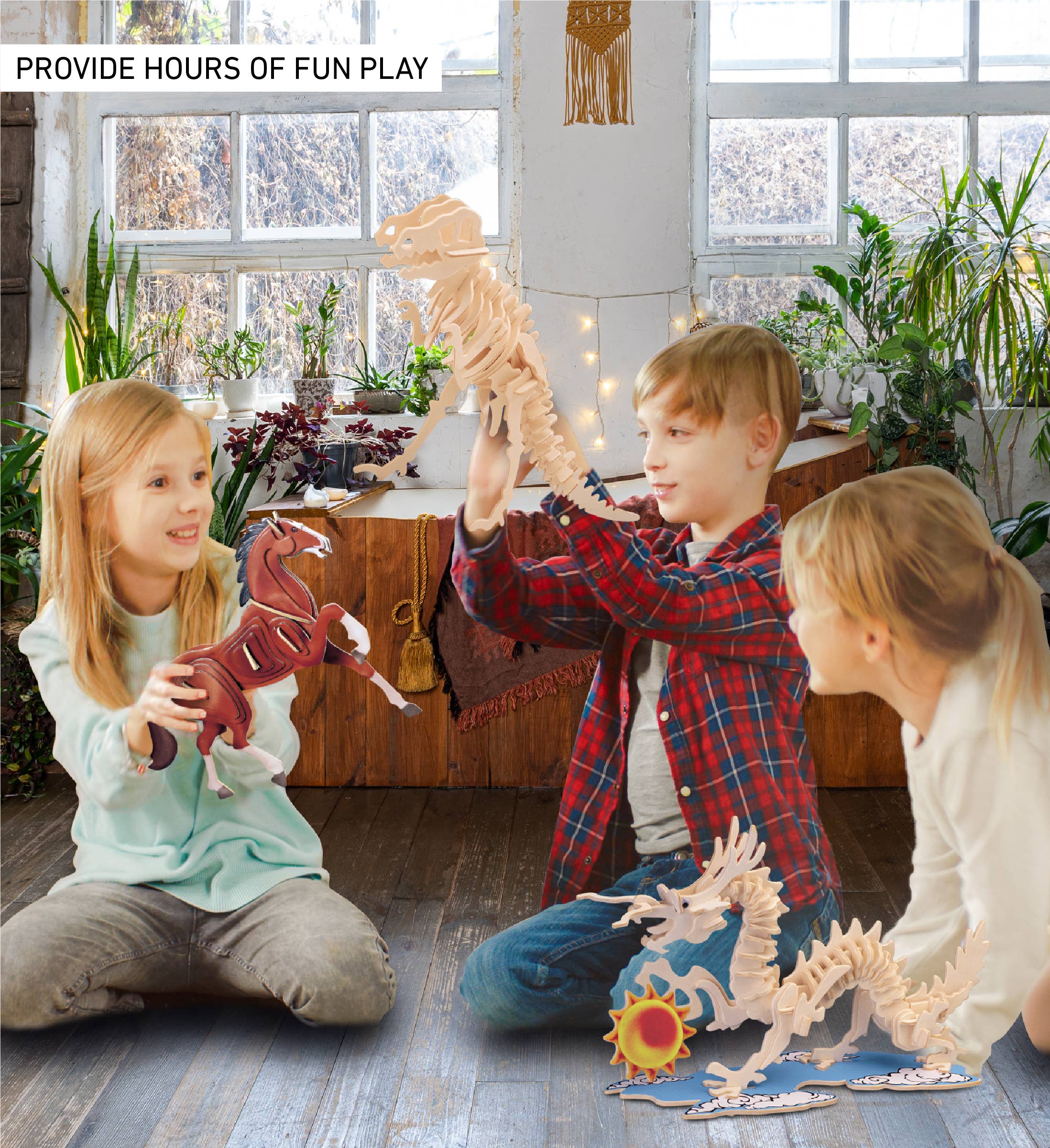 Cota Global - Wholesale Puzzle - Kids - Illuminated 3D Puzzles - Horse2