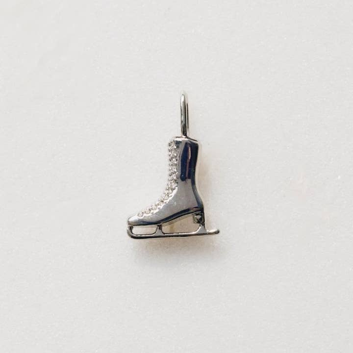 The Sis Kiss - Wholesale Individual Charm/Pendant - Ice Skate Charm