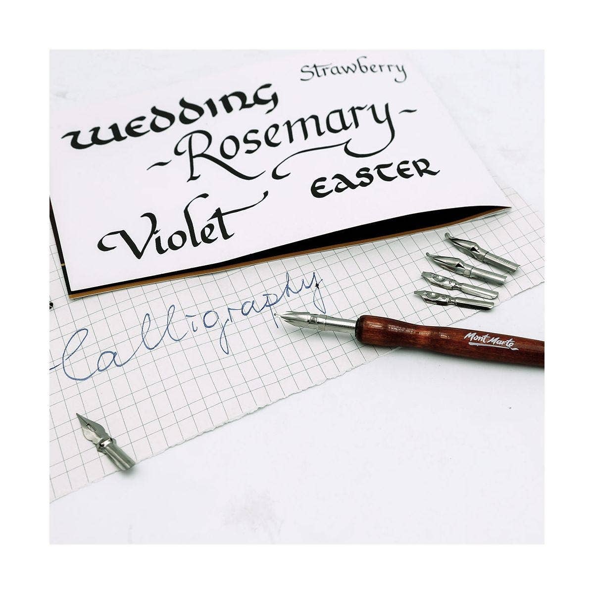 Mont Marte Usa, Inc. - Wholesale Pen - Calligraphy Dip Pen Set Signature 10pc4