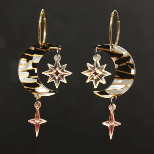 Hoop øreringe for engroshandel hos 2 Floating Leaves