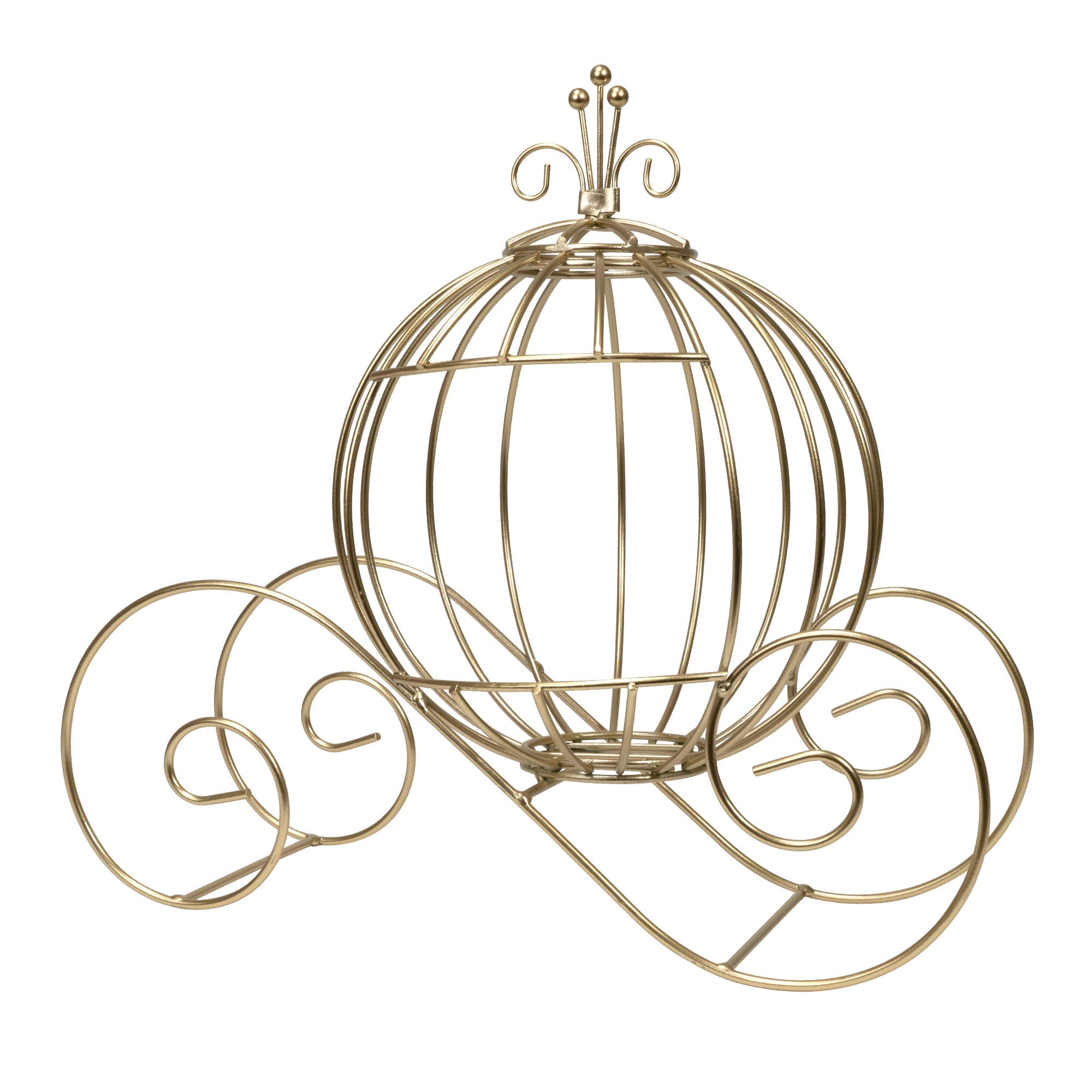 Or Porte-citrouilles en fil métallique - Doré en vente sur Faire1