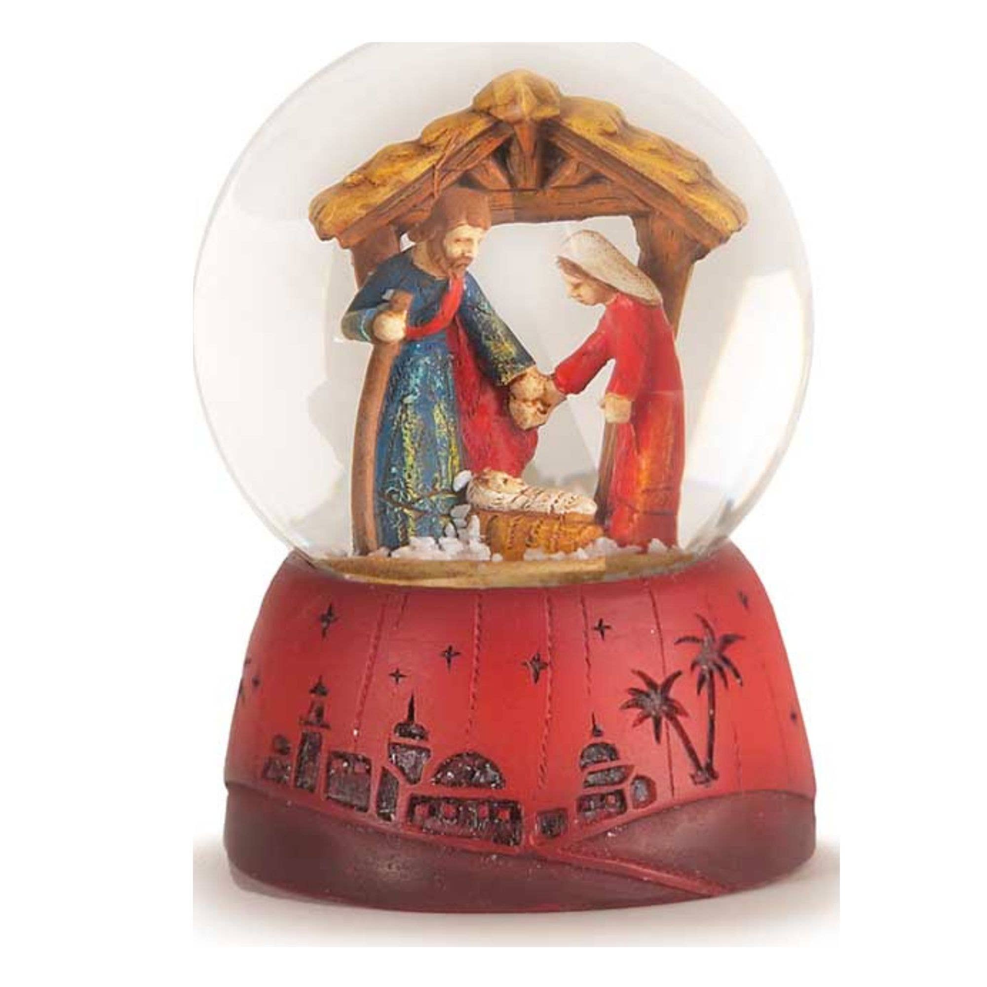 Dicksons - Wholesale Decorative Tabletop Object - Holy Family in Creche Water Globe1